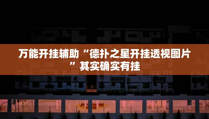万能开挂辅助“博乐填大坑辅助软件免费”(透视)其实确实有挂