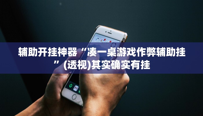 教程辅助“余干中至麻将外卦神器下载安装”(详细透视教程)-知乎