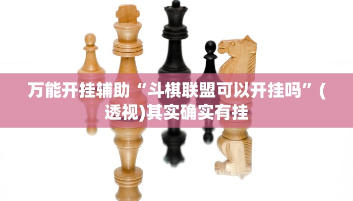 万能开挂辅助“斗棋联盟可以开挂吗”(透视)其实确实有挂 万能开挂辅助“斗棋联盟可以开挂吗”(透视)其实确实有挂