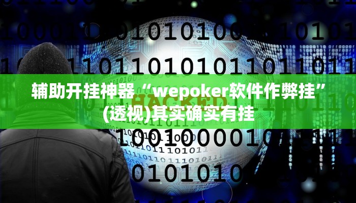 辅助开挂神器“wepoker软件作弊挂”(透视)其实确实有挂