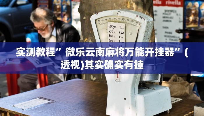 实测教程”微乐云南麻将万能开挂器”(透视)其实确实有挂 实测教程”微乐云南麻将万能开挂器”(透视)其实确实有挂