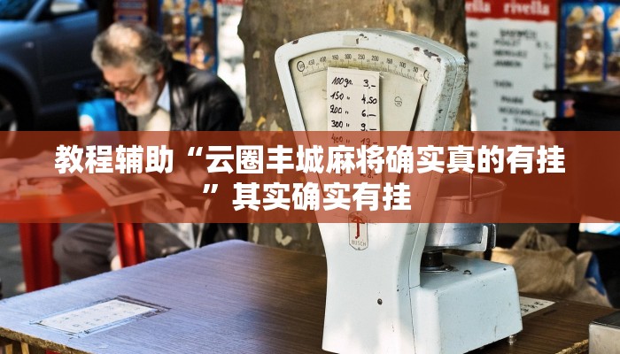 教程辅助“云圈丰城麻将确实真的有挂”其实确实有挂 